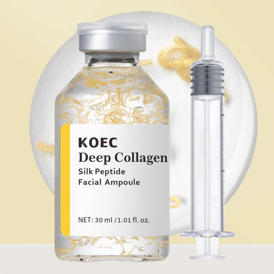 KOEC Deep Collagen Silk Peptide Facial Ampoule, 30ml