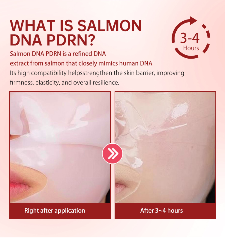 Korean PDRN Hydrogel Bio Collagen Mask Deep Lifting Anti Wrinkle Overnight Face Care