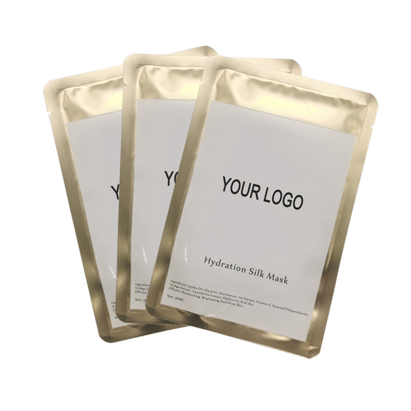 OEM Hyaluronic Facial Mask Best Formula Whitening Hydrating Sheet Mask Remove Oil Moisturizing Salon Use Repair Silk Facial Mask