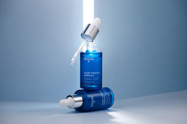 Glutanex Glow Therapy Ampoule peptide firming anti aging barrier repair hypoallergenic soothing smooth concentrated complexion
