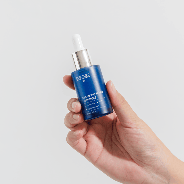 Glutanex Glow Therapy Ampoule peptide firming anti aging barrier repair hypoallergenic soothing smooth concentrated complexion