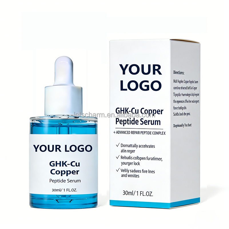 Copper Peptide Serum with GHK-Cu for Face Anti-Aging Moisturizing &amp; Skin Repair-Women's Skincare