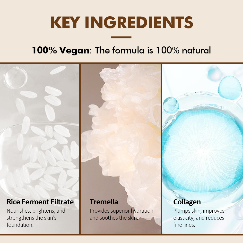 Private Label Vegan Gentle Hydrating Face Wash Collagen Hyaluronic Acid Soothing Whitening Facial Skin Care Cleanser Factory