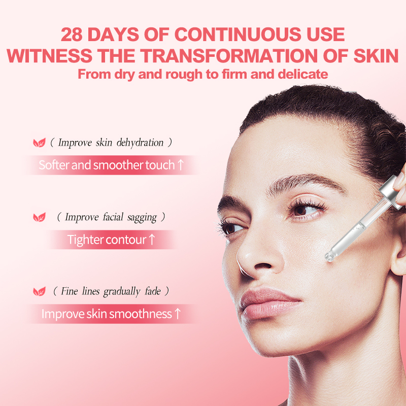 O'KADY Hexapeptide Firming Serum 30ml Hydrating Smoothing Moisturizing Facial Skin Care Serum for Daily Care