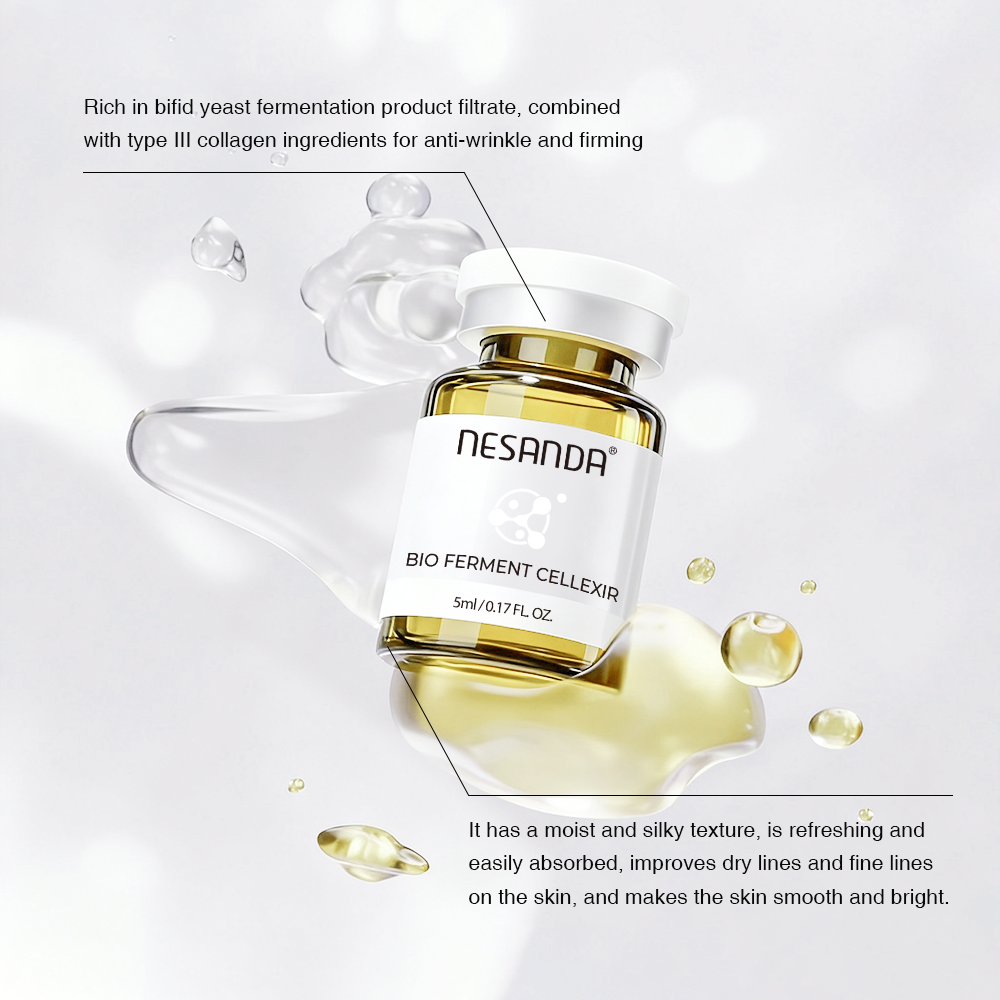 Anti Wrinkle Ampoule Serum for Face Fine Lines Skin Elasticity Niacinamide Peptides Glow Advanced Moisture Smooth Lightening