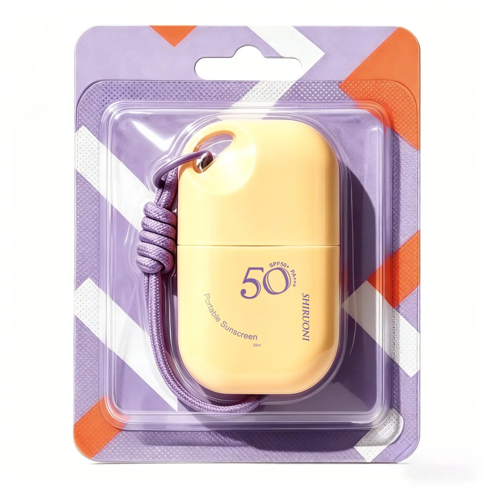 New Portable Sunscreen Mineral Physical Formula SPF 50 Sunscreen Cream Effective Protection Against Sunburn for Outdoor Use