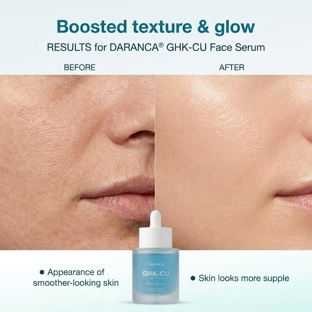 Custom Logo Private Label Ghkcu Snap 8 Facial Care Pure Face Anti Aging Ghk-cu Blue Copper Peptide Serum For Ghkcu+peptide