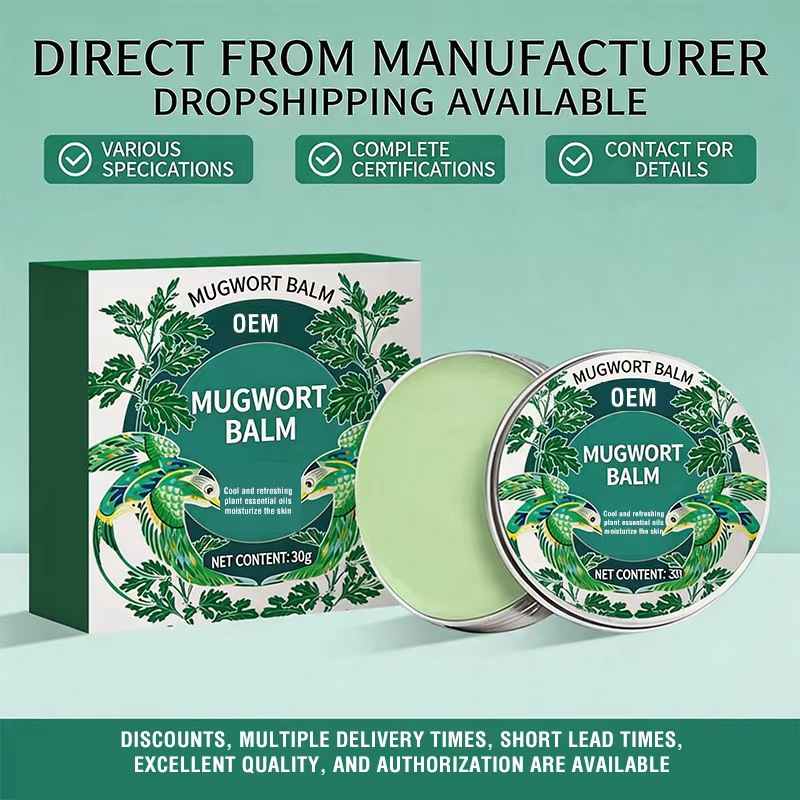 OEM Mugwort Balm | 30g, Plant-Based Multi-Use Relief &amp; Skin Care
