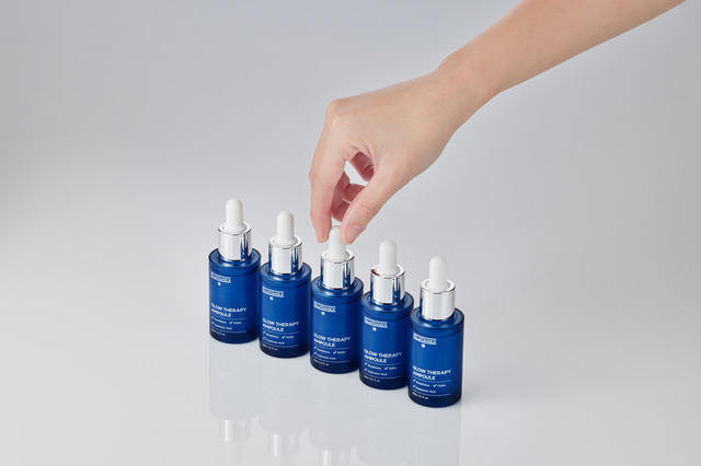 Glutanex Glow Therapy Ampoule peptide firming anti aging barrier repair hypoallergenic soothing smooth concentrated complexion
