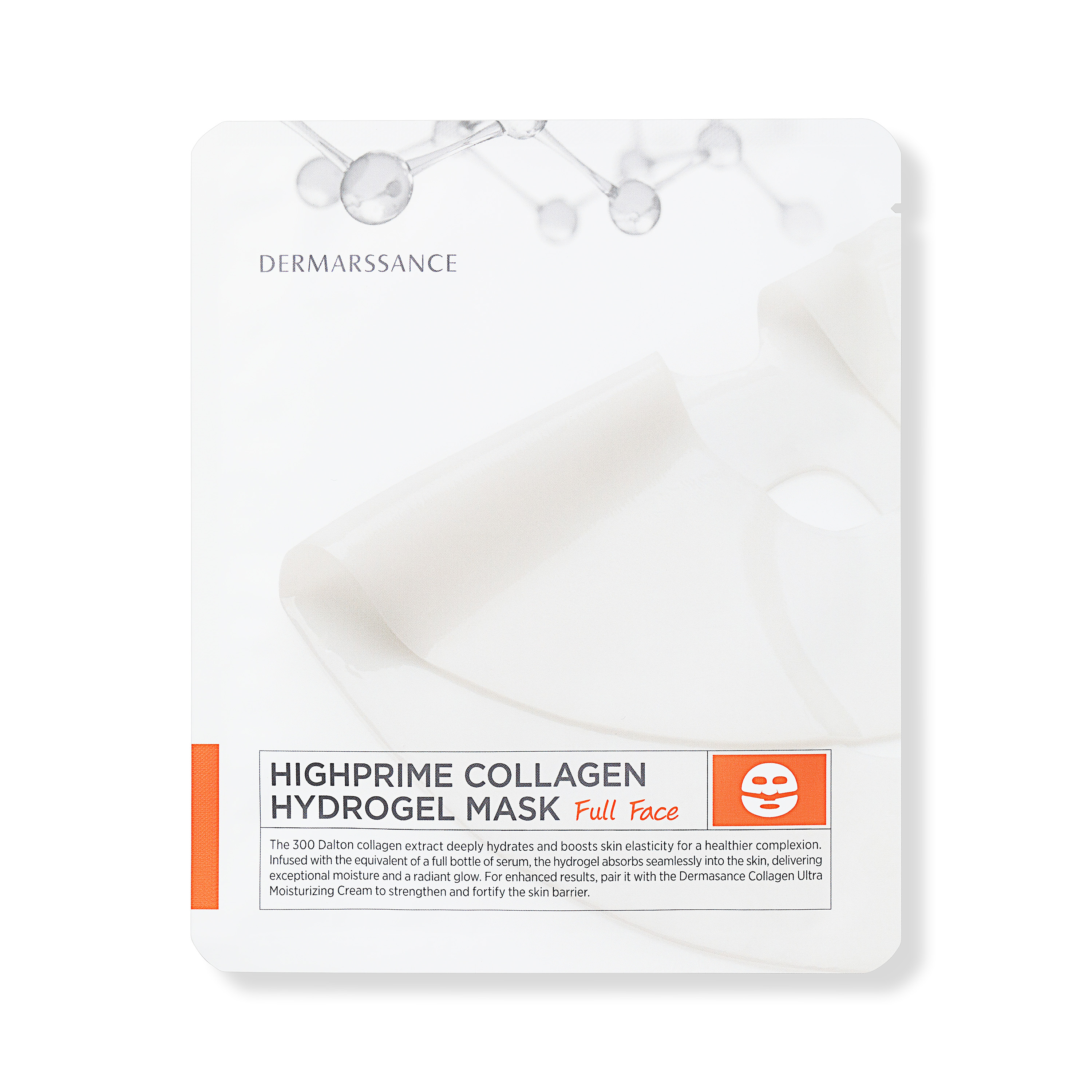 Dermarssance High Prime Collagen Hydrating Overnight Hydrogel Mask 5EA Pore Minimizing Elasticity Plumping Korean Skincare
