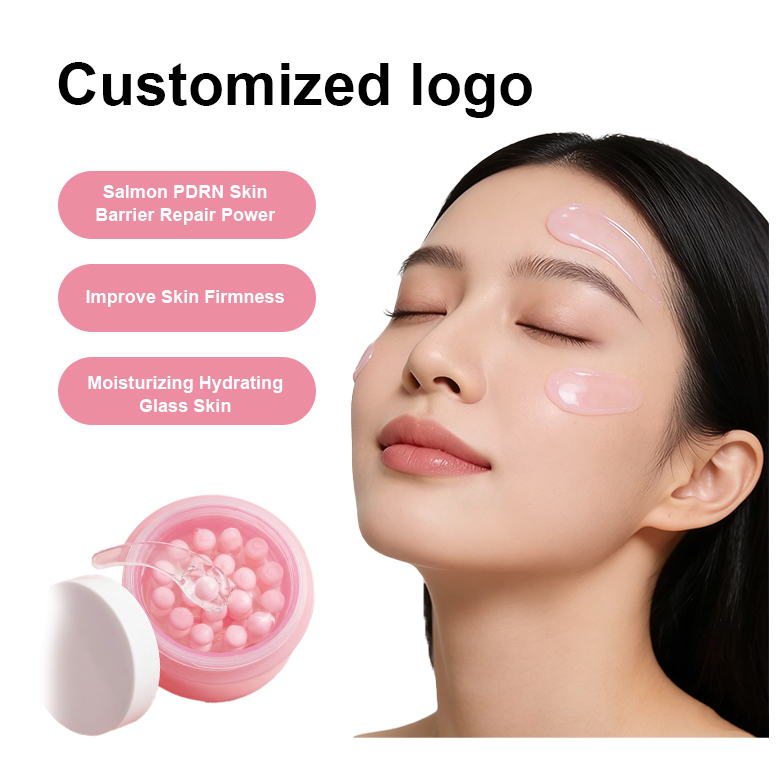Anti Aging Capsule Cream Night Salmon DNA PDRN Pink Collagen Face Cream Natural Moisturizing &amp; Brightening