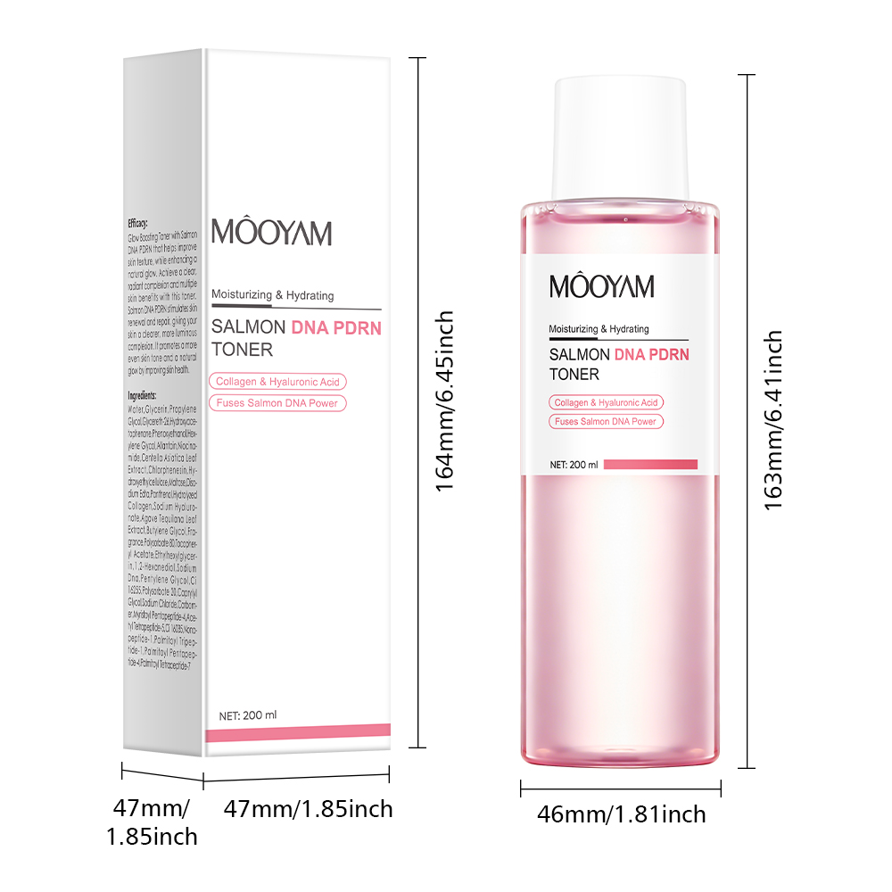 MOOYAM Salmon Dna Pdrn Toner for Face&amp;Body Soothing and Stabilizing Repairing Skin Barrier Hydrating Improving Redness OEM Toner