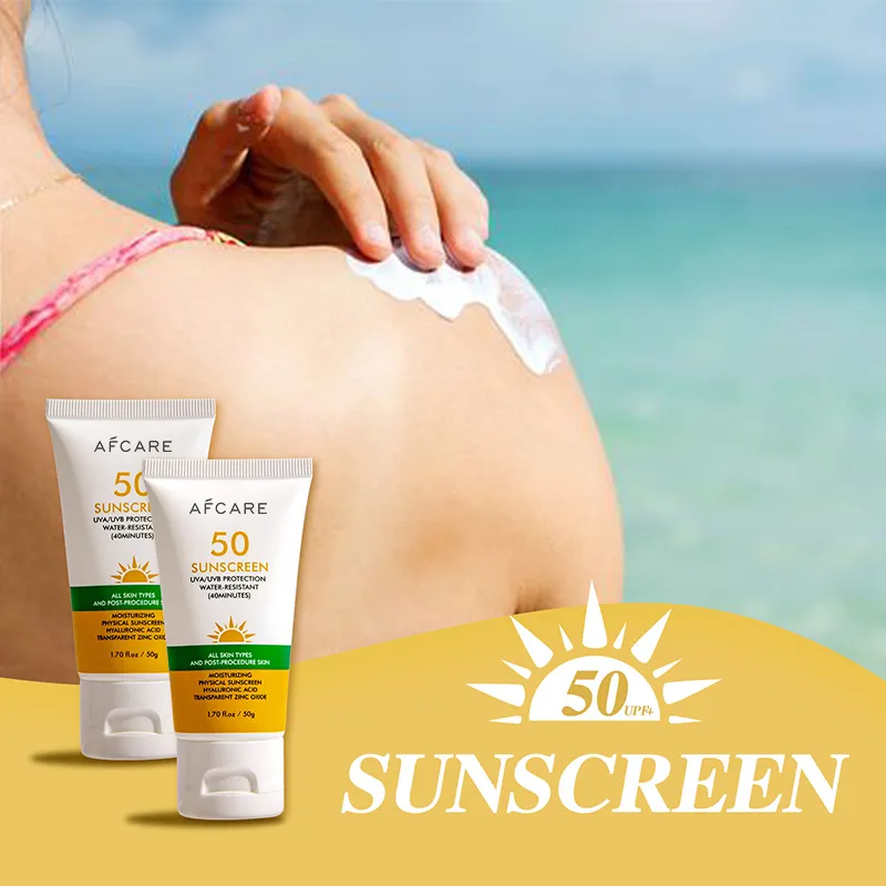 Waterproof Mineral Sunscreen Cream