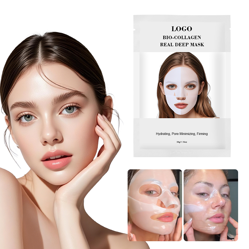 Korean Skincare Anti-Wrinkle Reduce Face Mask Skin Whitening Set Plumping Hydrating Sheet Mask Sensitive/Oily Skin Travel Size