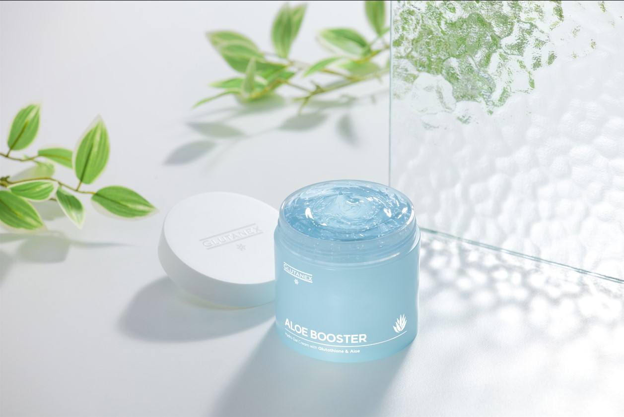 Glutanex Aloe booster concentrated anti inflammatory lightweight collagen boost soothing daily essence hypoallergenic luminous