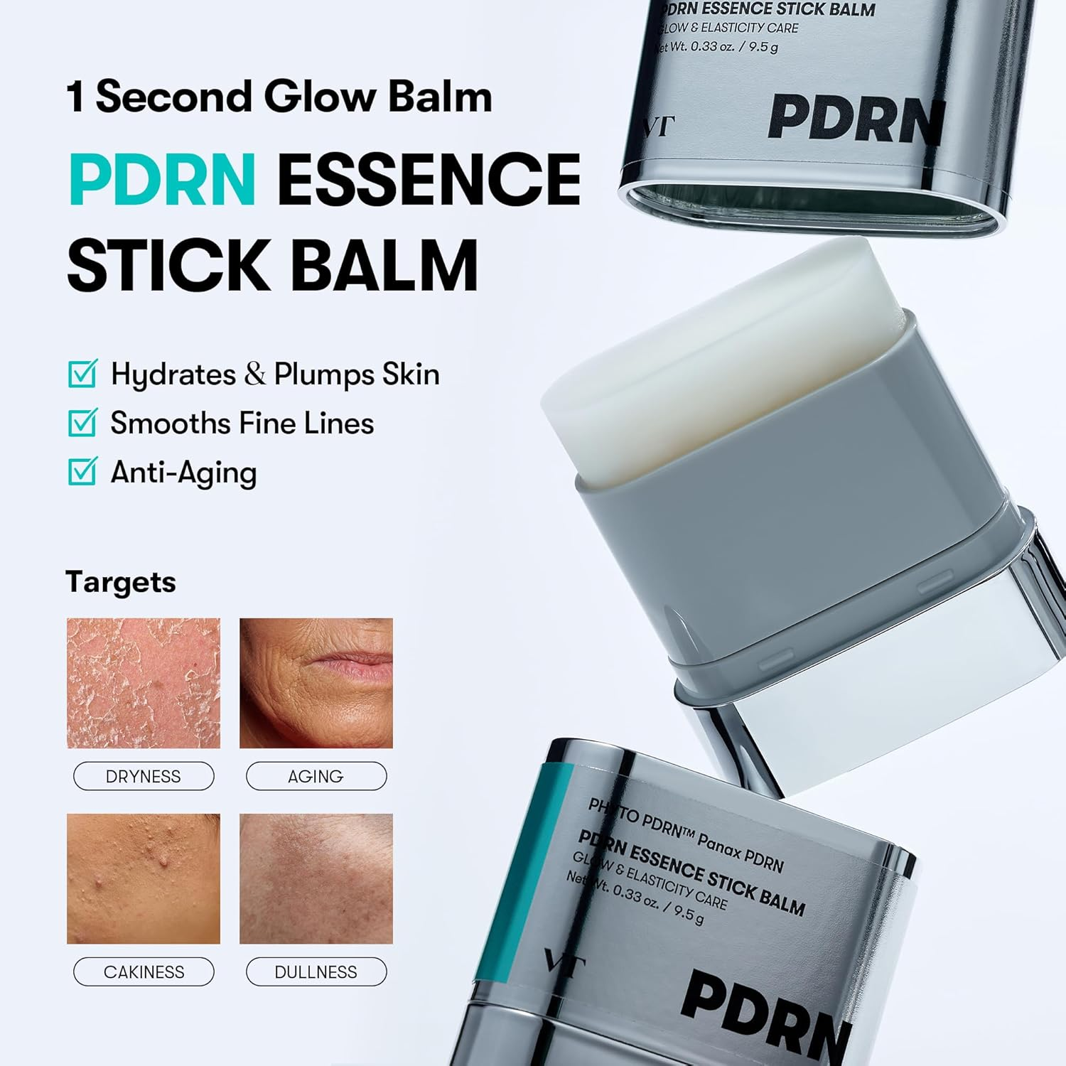 PDRN Moisturizing Cream Blemish Relief Hydrating Care Korean Skincare Even All-In-One Multi Balm for Radiant Healthy Skin
