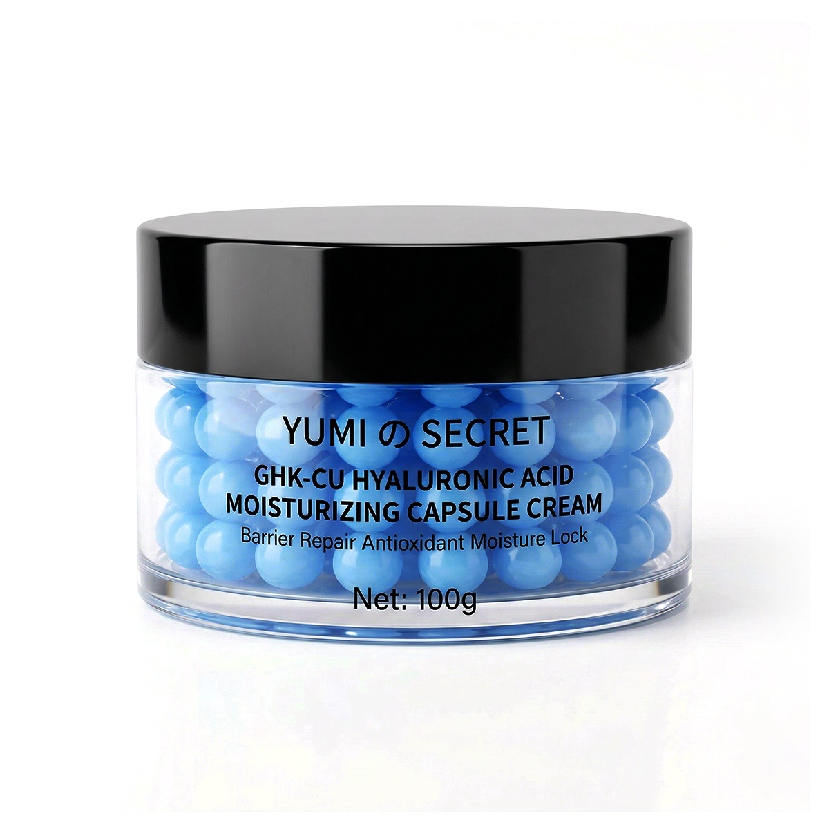 Private Label OEM GHK Cu Copper Peptide Face Cream Anti Aging Firming Moisturizer For Mature Skin 100ml