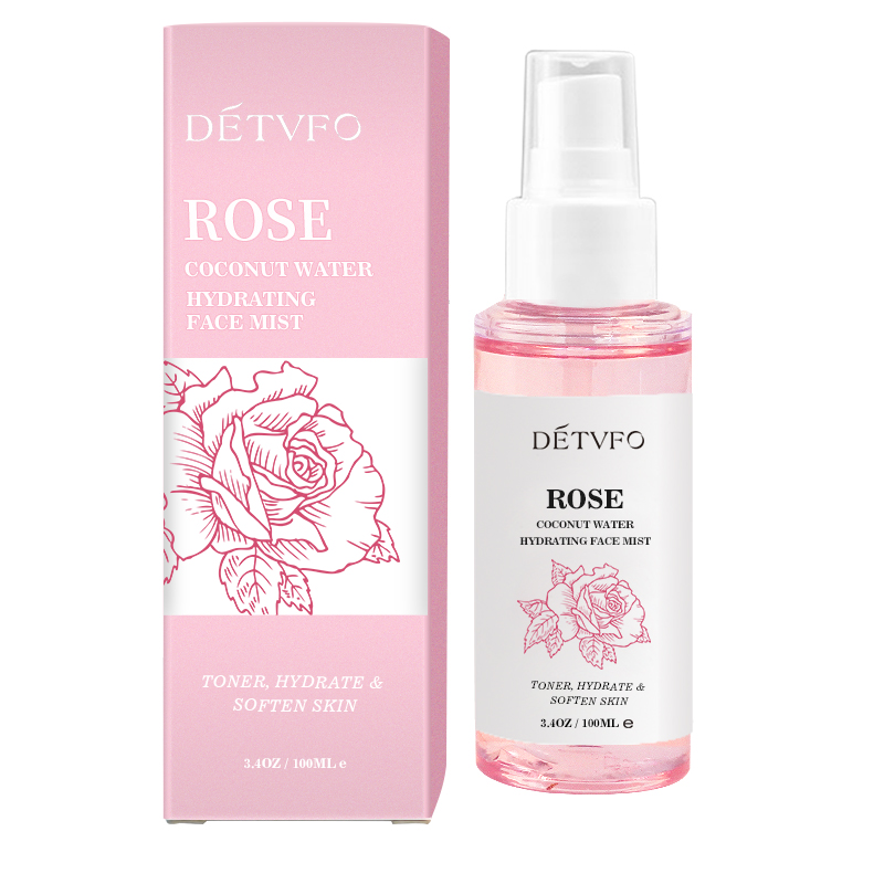 Reduce Wrinkles and Spots Moisturize Organic Rose Facial Toner