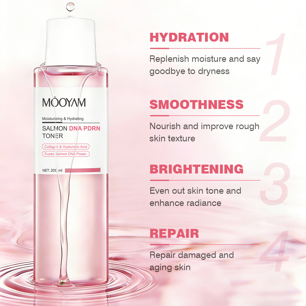 MOOYAM Salmon Dna Pdrn Toner for Face&amp;Body Soothing and Stabilizing Repairing Skin Barrier Hydrating Improving Redness OEM Toner