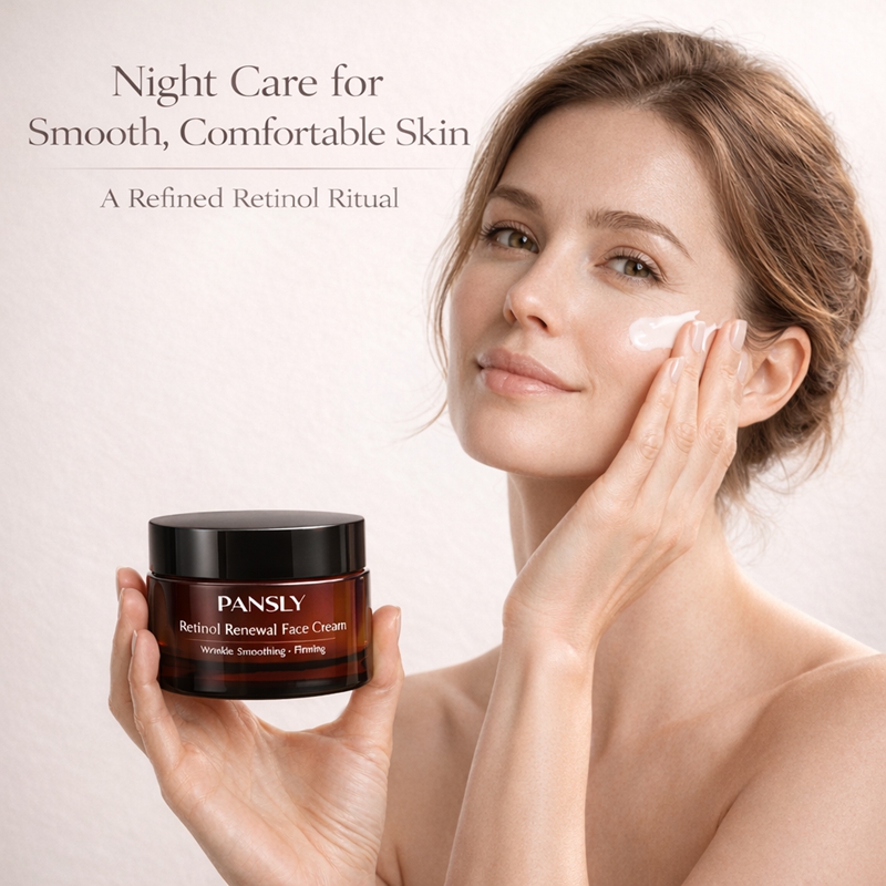 Private Label Retinol Peptide Face Cream Anti Aging Wrinkle Repair Firming Moisturizing Face Cream