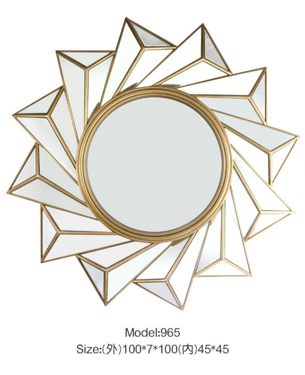 Sleek Frameless Makeup Mirror for Perfect Beauty Application