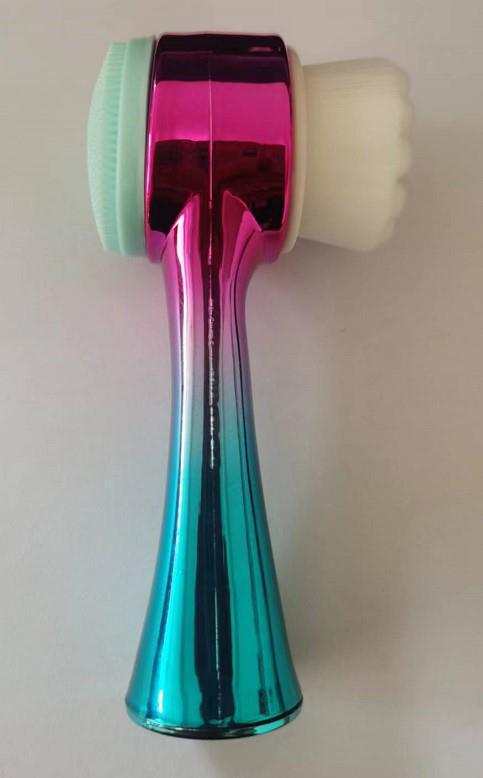 Wholesale Price Newly Style Facial Synthetic Fibre Cleansing Brush Plastic Handle Deep Cleansing Face Cleaning Soft Concealer