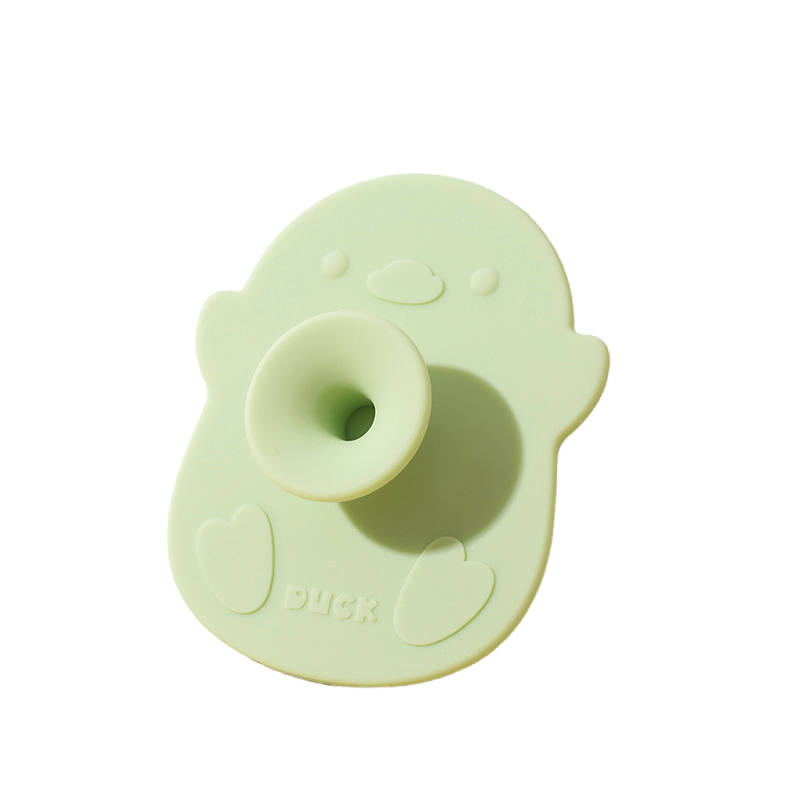 Baby Silicone Head Shampoo Brush Scalp Cleaning Silicone Baby Bath Brush with Effective Massage Design