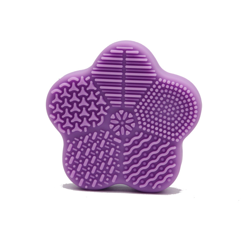 Hot Sale Silicone Makeup Brush Cleaner Mat Beauty Makeup Clean Tools Makeup Brush Silicone Cleaner