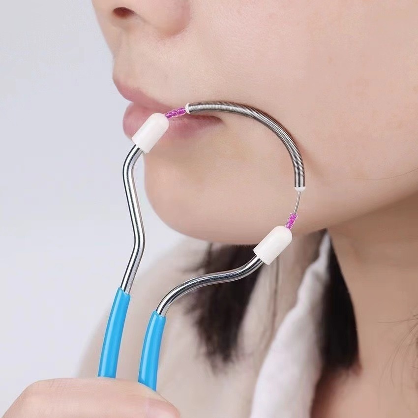 Facial Hair Remover Magic Device for Face Lips Legs with Sweat Removal Tool-Model 10