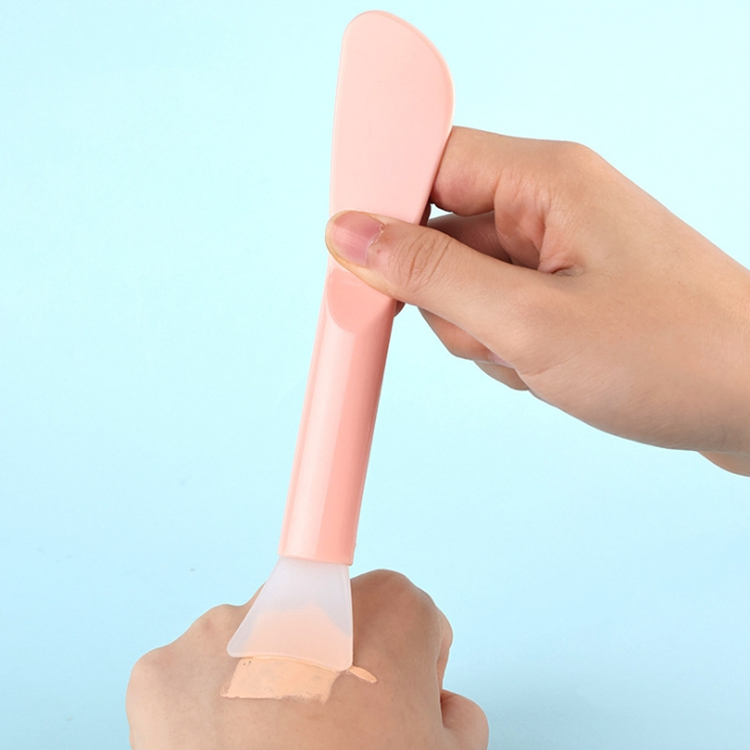 New Facial Beauty Tools DIY Facial Mask Application Cosmetic Makeup Brush Face Silicone Double Head Mask Brush