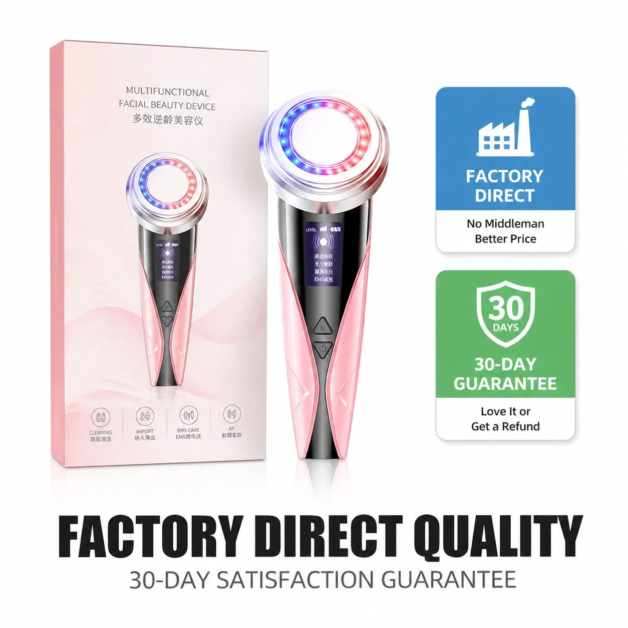 [Zsm] Household Ergonomic Skin Tightening Beauty Device Massage Equipment Home Beauty Device