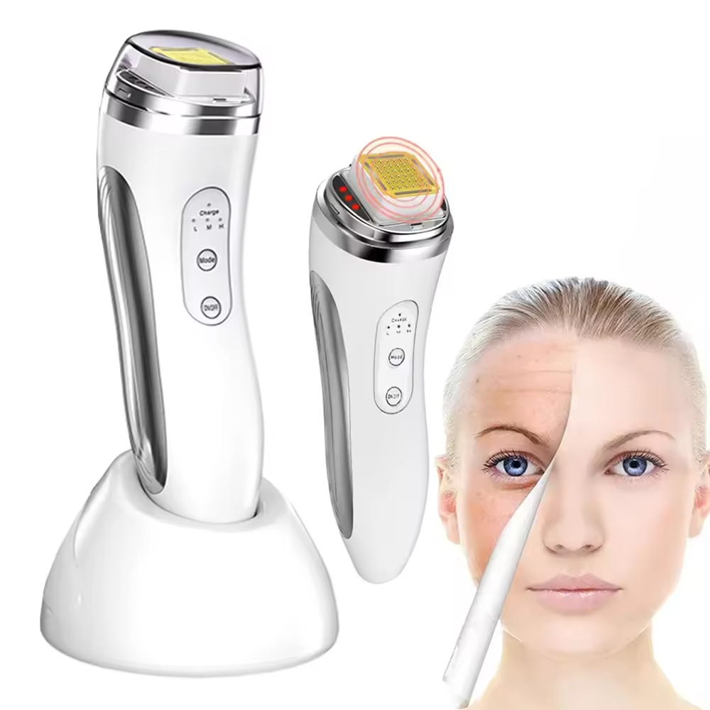 Electric Dot Matrix Microcurrent Skin Tightening Rejuvenation Wrinkle Removal Waterproof Portable Face Massager Home EU/UK/JP/US