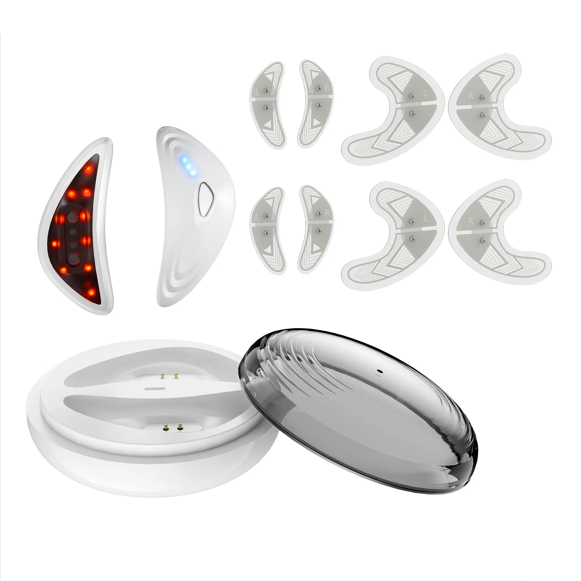 Renewalift Device EMS Eye Care Device Eye Patches: Mini Eye Beauty Device with Microcurrent and Heat Therapy to Reduce Dark Circles and Fine Lines Around