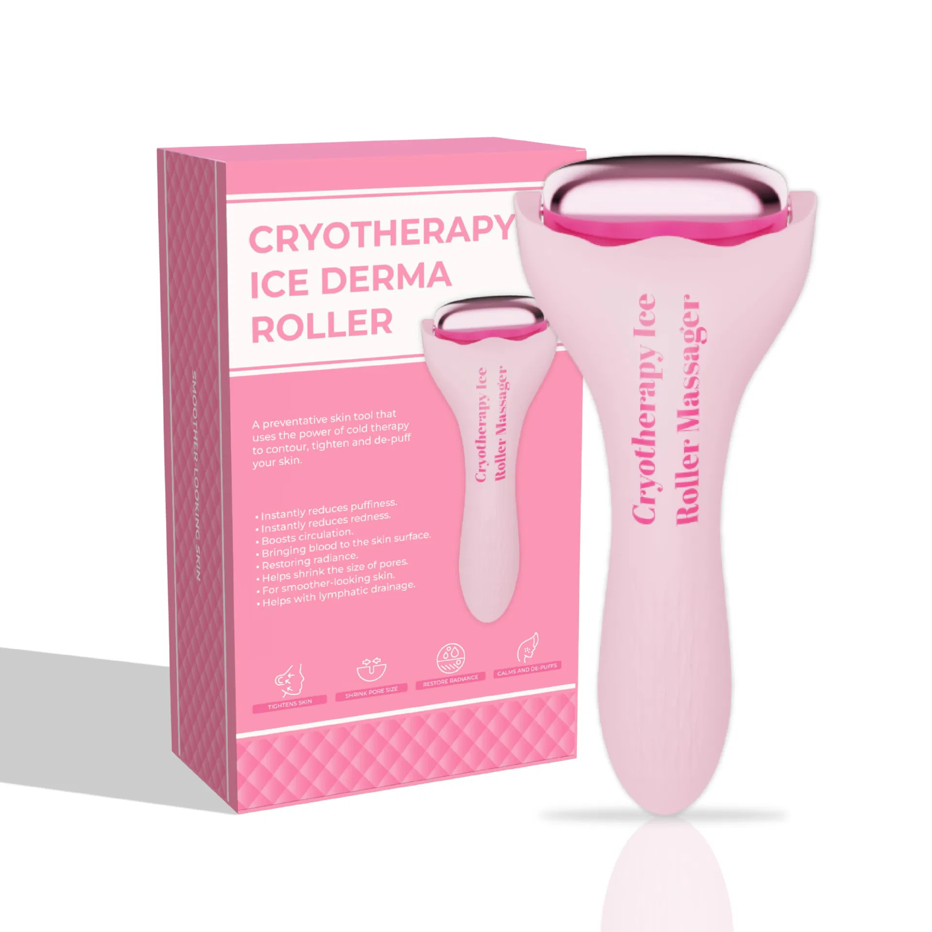 Portable EMS Facial Massager Therapy Skin Tightening Pore Care Beauty Device