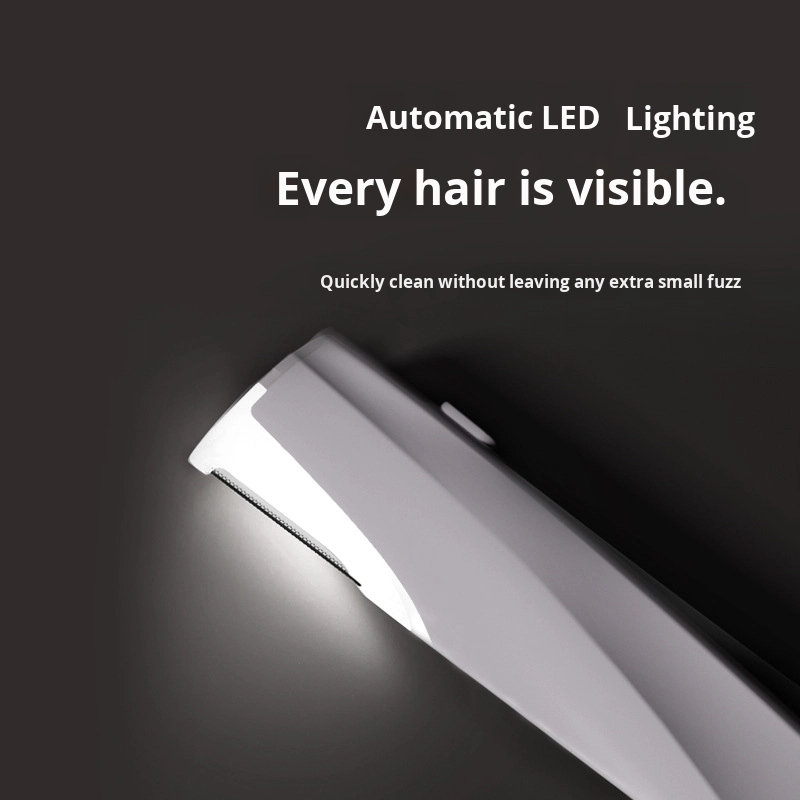 OEM Electric Dermaplaning Tool Manufacturer | Pocket Facial Hair Remover LED Light ABS Handle | Replaceable Satinless Steel