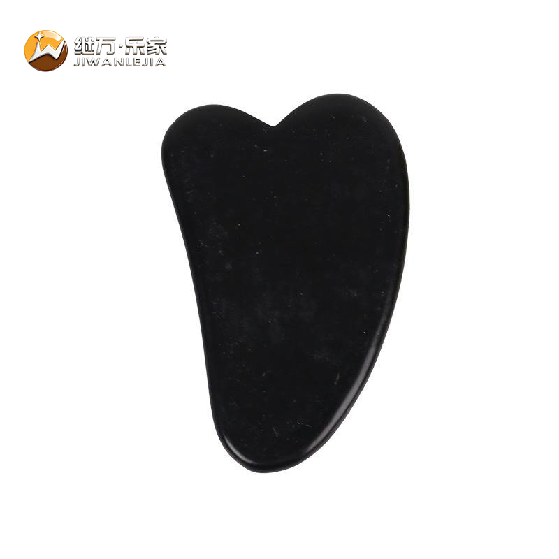 Jiwan Lejia Custom Face Green Jade Gua Sha Skin Guasha Scraping Massage Lift Tool for Facial Body