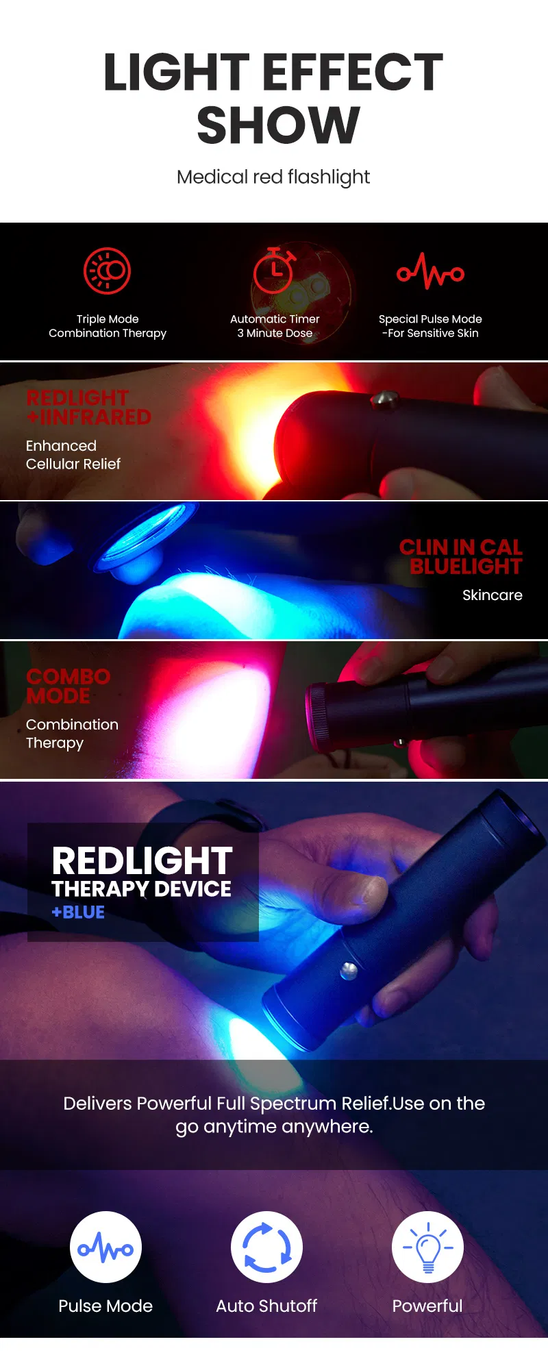 Portable Red Light Therapy Device