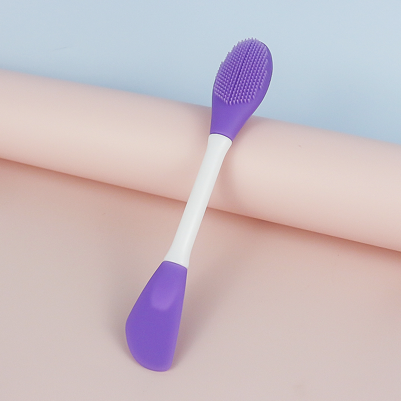 Kamanzi 2-in-1 Manual Facial Skin Care Mask Brush Wash Exfoliation Massaging Collapsible Scrubber Spoon Cleansing