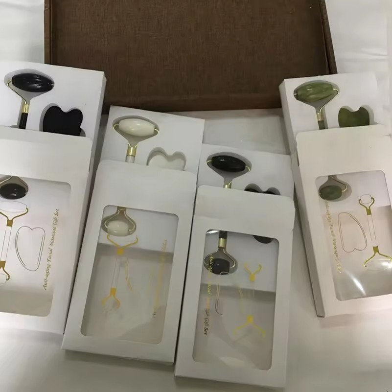 Premium Jiwan Lejia Stone Gua Sha Massage Tool Set