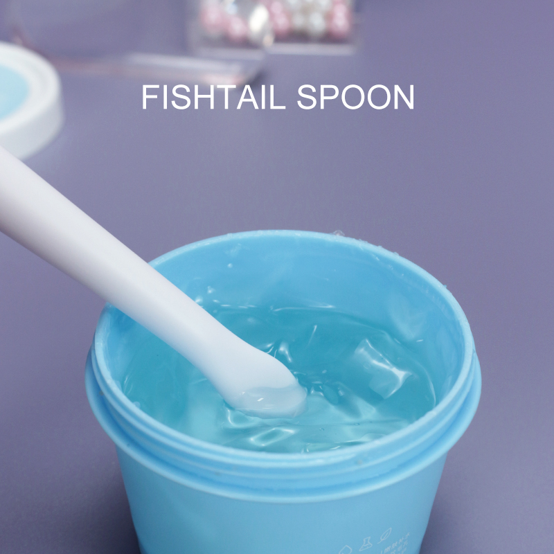 Cosmetic Tools Face Mask Brush Dual Sided Cosmetic Beauty Tool Silicone Facial Mask Brush With Cosmetic Spatula