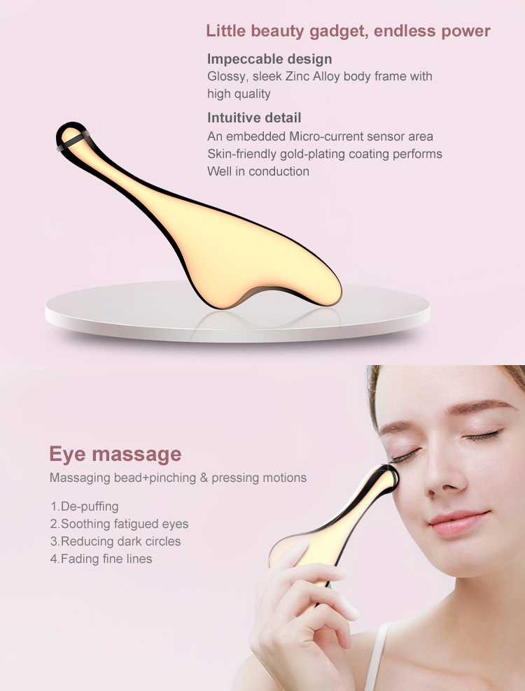 Wireless Remote Control Dermaplaning Facial Scraping Board Household Facial Massage Tool for Face Application