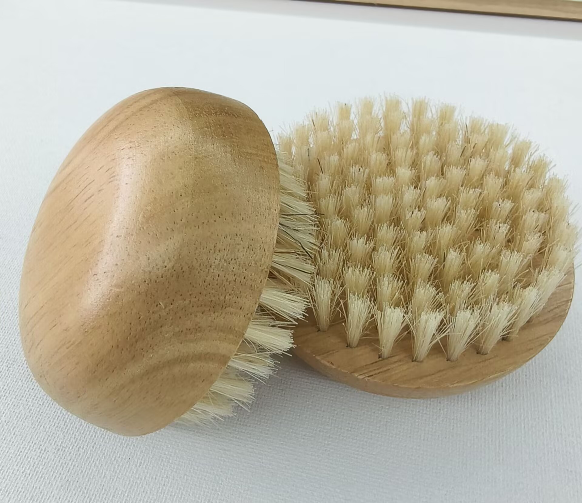 KAIFITE Cleaning Bristle No Handle Round Bath Brush Shower Massage Exfoliating Body Brushes Skin Care Tools 0.09kg