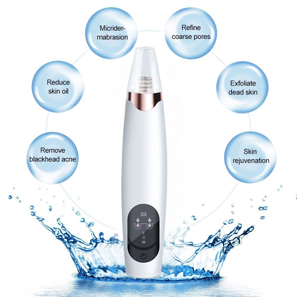 New Arrival Home Use Machine Vacuum Black Head Removal Personal Handheld Facial Pore Shirinking at Home Device