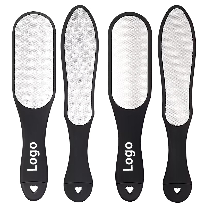 3 in 1 Stainless Steel Double-Sided Foot File, Callus &amp; Dead Skin Remover Pedicure Tool for Heel Exfoliation