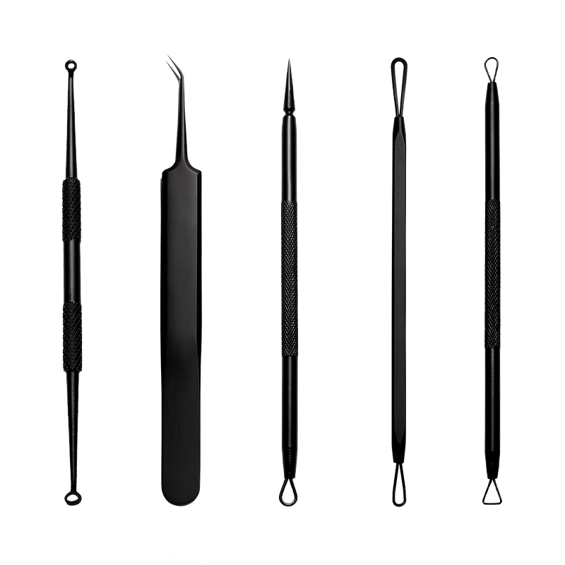 Professional Stainless Steel Pimple Blackhead Remover Extractor Tool Kit for Face-Safe Treatment of Acne Blemishes &amp; Comedones