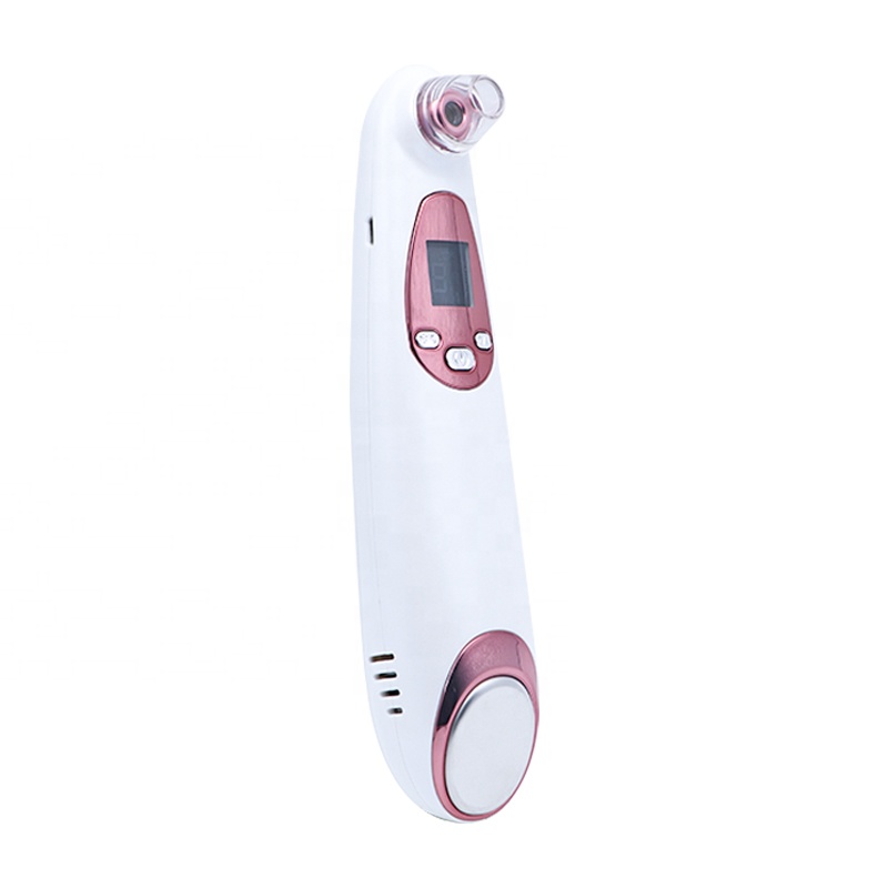 Multi-function Dual-use Rechargeable Vacuum Blackhead Removal Introduction Freezing Massage Head Acne Cleaning Tool