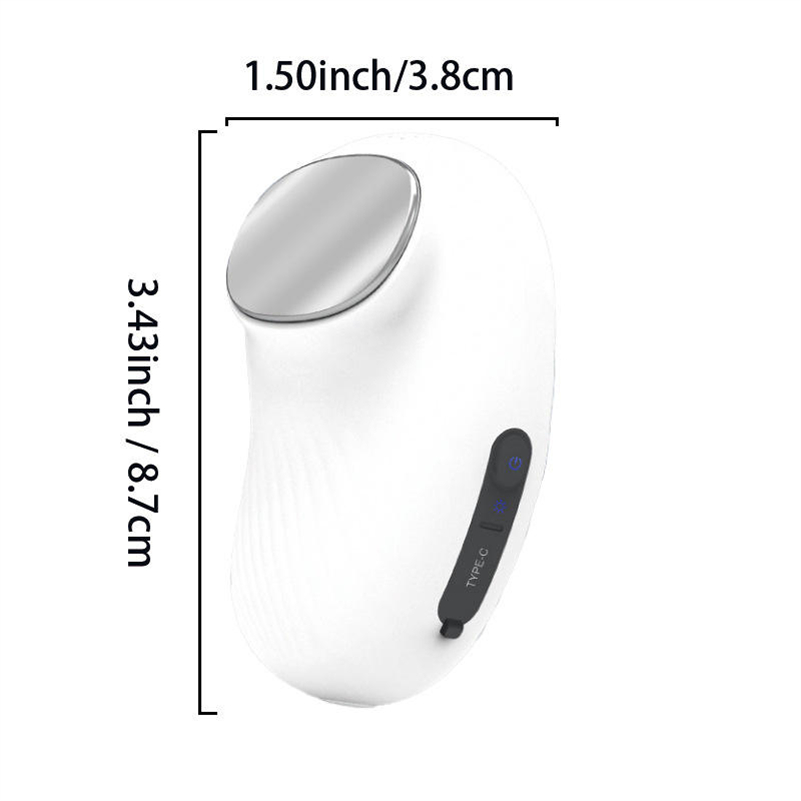 Portable Electric Hot Cold Facial Massager Skin Tightening Face Lifting Beauty Tool Vibration Massage Facial Skin Care Device