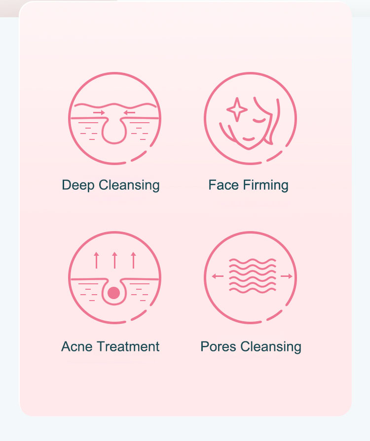 Blackhead Removal Massage Silicone Face Brush