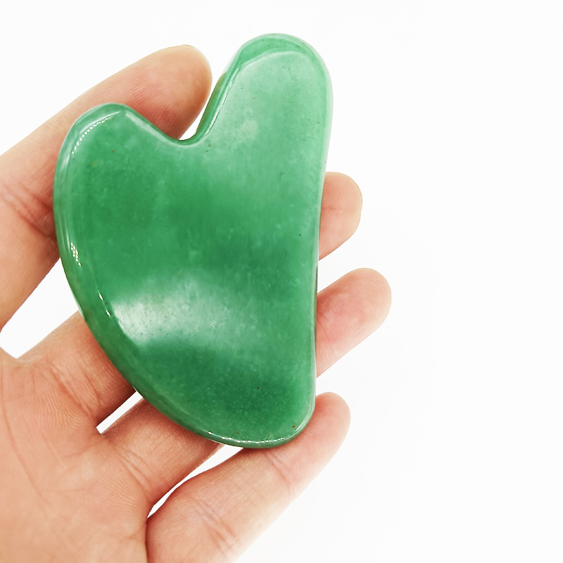 Skin Brightening Facial Massage Beauty Tool Jade Guasha