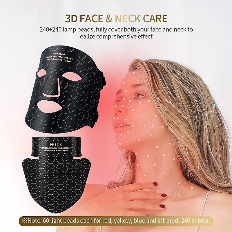 Advanced LED Light Therapy Device for Facial Rejuvenation